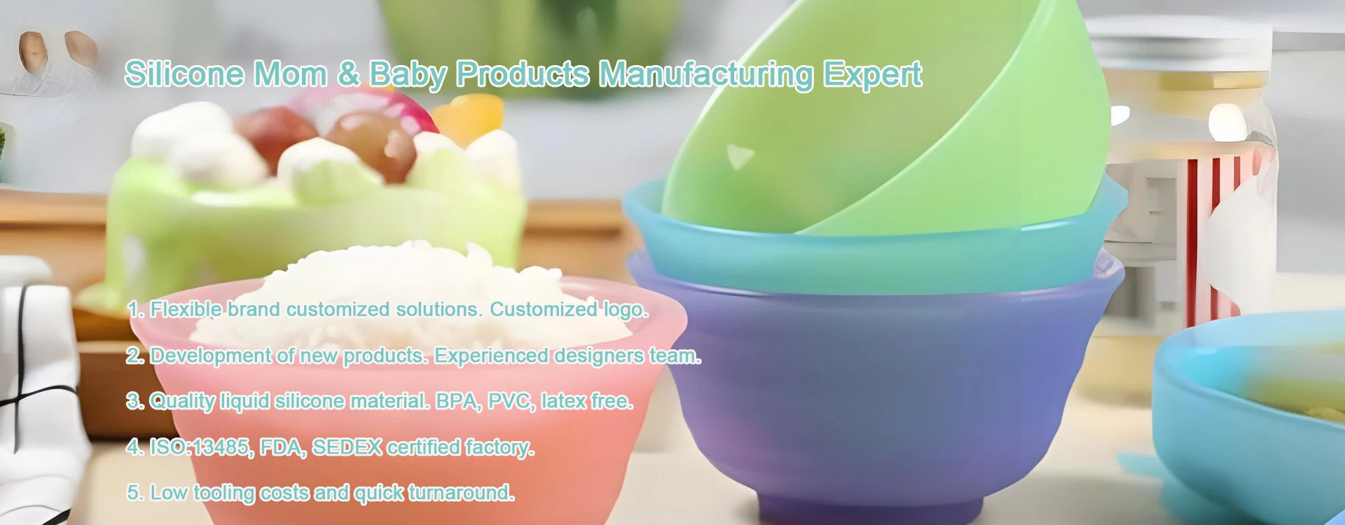 Silicone Baby Feeding Products