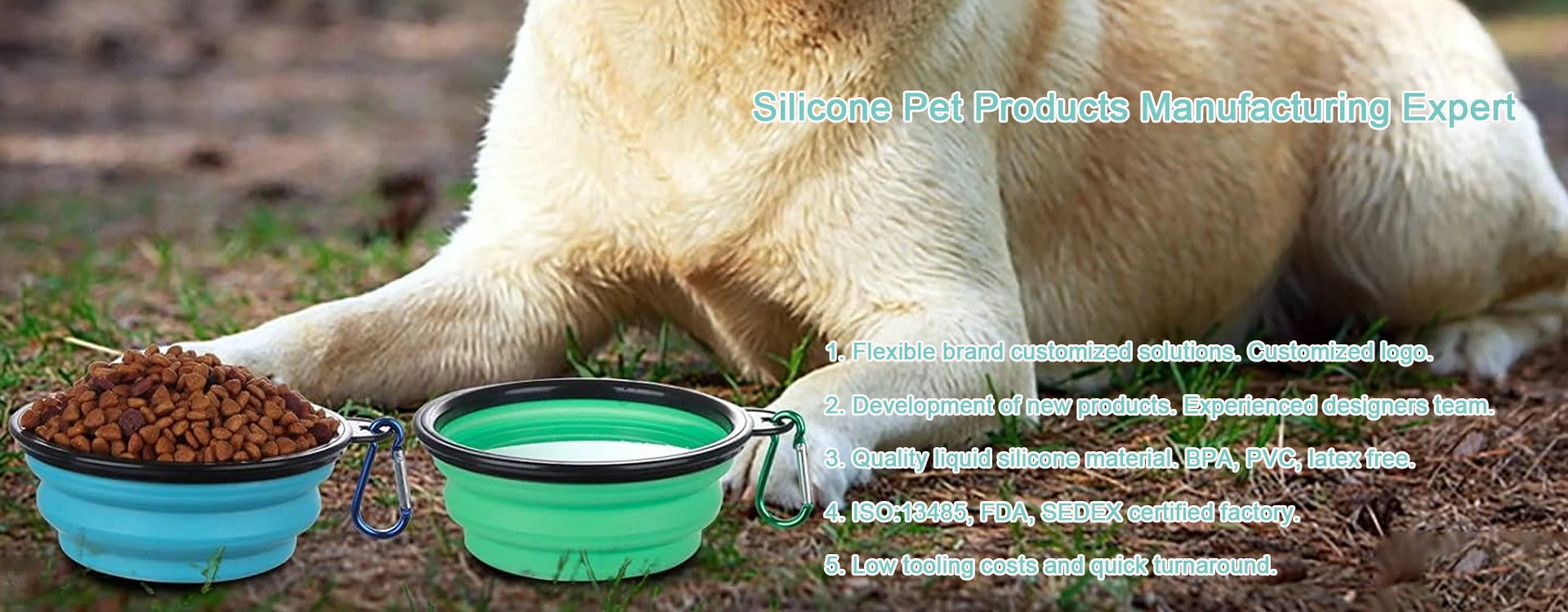 Forniture per animali domestici in silicone